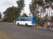 Etiopie 12.12.2010 (autobusem z Addis Abeby do Soddo)